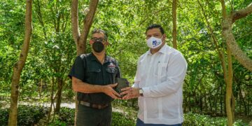 Fundación Refidomsa y Medio Ambiente restauran viveros de mangles en Parque Ecológico de Nigua