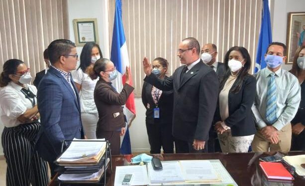Procuraduría de la Corte Regional toma juramento a nueva fiscal interina de Santiago
