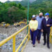 INDRHI levanta muro de gaviones en río Yuna para proteger de inundaciones a familias de Monseñor Nouel