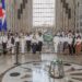País Posible deposita ofrenda floral por natalicio de María Trinidad Sánchez