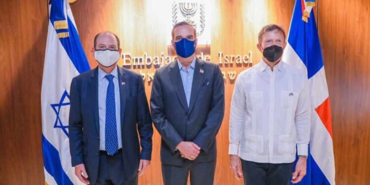 ABINADER ACUDE A INAUGURACION EMBAJADA ISRAEL