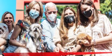 Inauguran parque canino en el Mirador Sur