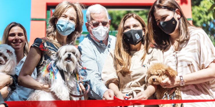 Inauguran parque canino en el Mirador Sur