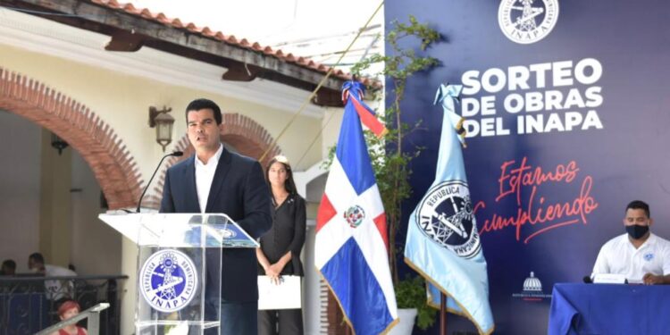 INAPA realiza sorteo de 23 obras por más de RD$300 millones