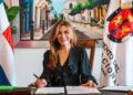 Alcaldesa Carolina Mejía llega a Madrid para participar en reunión de alcaldes iberoamericanos