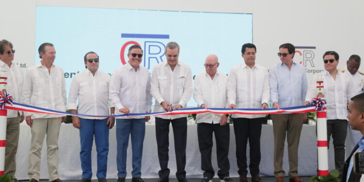 Presidente Luis Abinader encabeza inauguración de ampliación de Romana Cruise Terminal