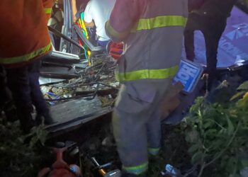 9-1-1 coordinó asistencia de 16 unidades de rescate en accidente de tránsito en Avenida Máximo Gómez