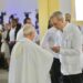 Presidente Abinader participa de eucaristía en memoria fallecidos por explosión en San Cristóbal