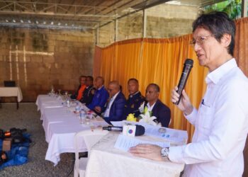 EMBAJADA DEL JAPÓN DONÓ UNA UNIDAD DE RESCATE PARA LA BRIGADA TÉCNICA EN EMERGENCIAS Y DESASTRES EN SANTO DOMINGO ESTE