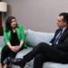 Presidente de la JCE recibe visita de la Encargada de Negocios de la Embajada de los EE. UU. en RD