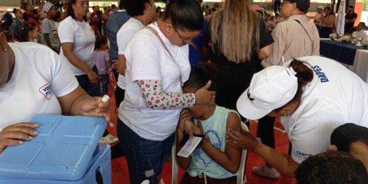 MSP inmuniza decenas de niños en segundo Vacunatón