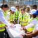 Ministro Paliza y director del DA inspeccionan avance aeropuerto El Granero del Sur, en San Juan
