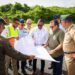 Autoridades supervisan trabajos de intervención a pista de aterrizaje de la FARD